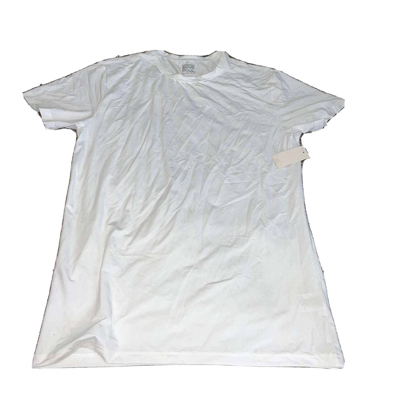 NWT Men s White 32 DEGREES COOL Short Sleeve Performance Fabric XXL gallery