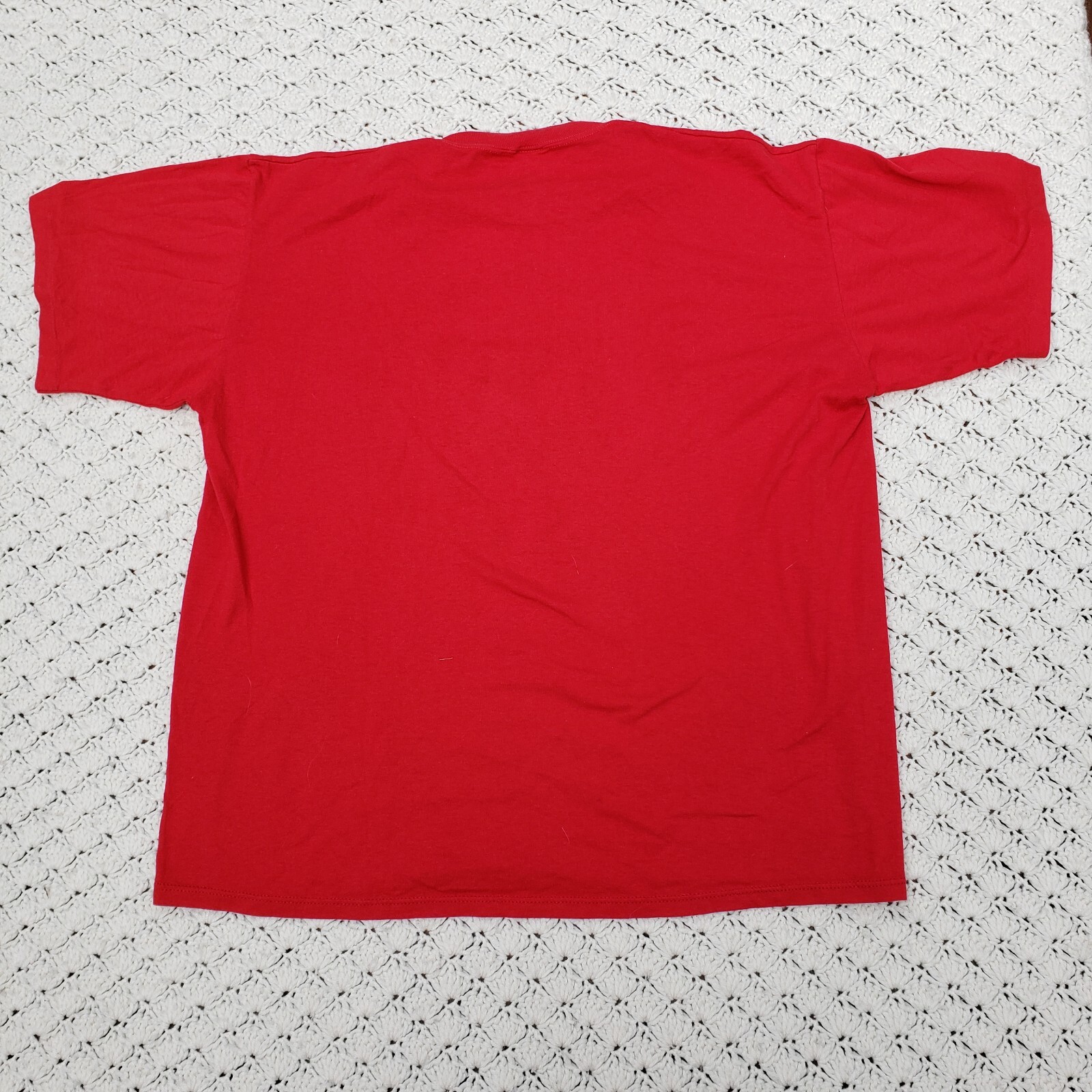 Vtg The Great Outdoor Under Festival Piqua Ohio Graphic Red T Shirt - XXL gallery
