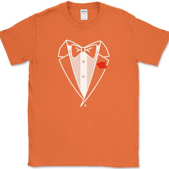 TUXEDO T-Shirt Funny Costume Formal Humor Joke Gift Marriage Novelty Tee gallery