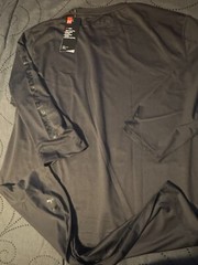 UNDER ARMOUR FITTED BREATHABLE #019 D. GRAY HALF SLEEVE SHIRT SIZE L MEN $$$$