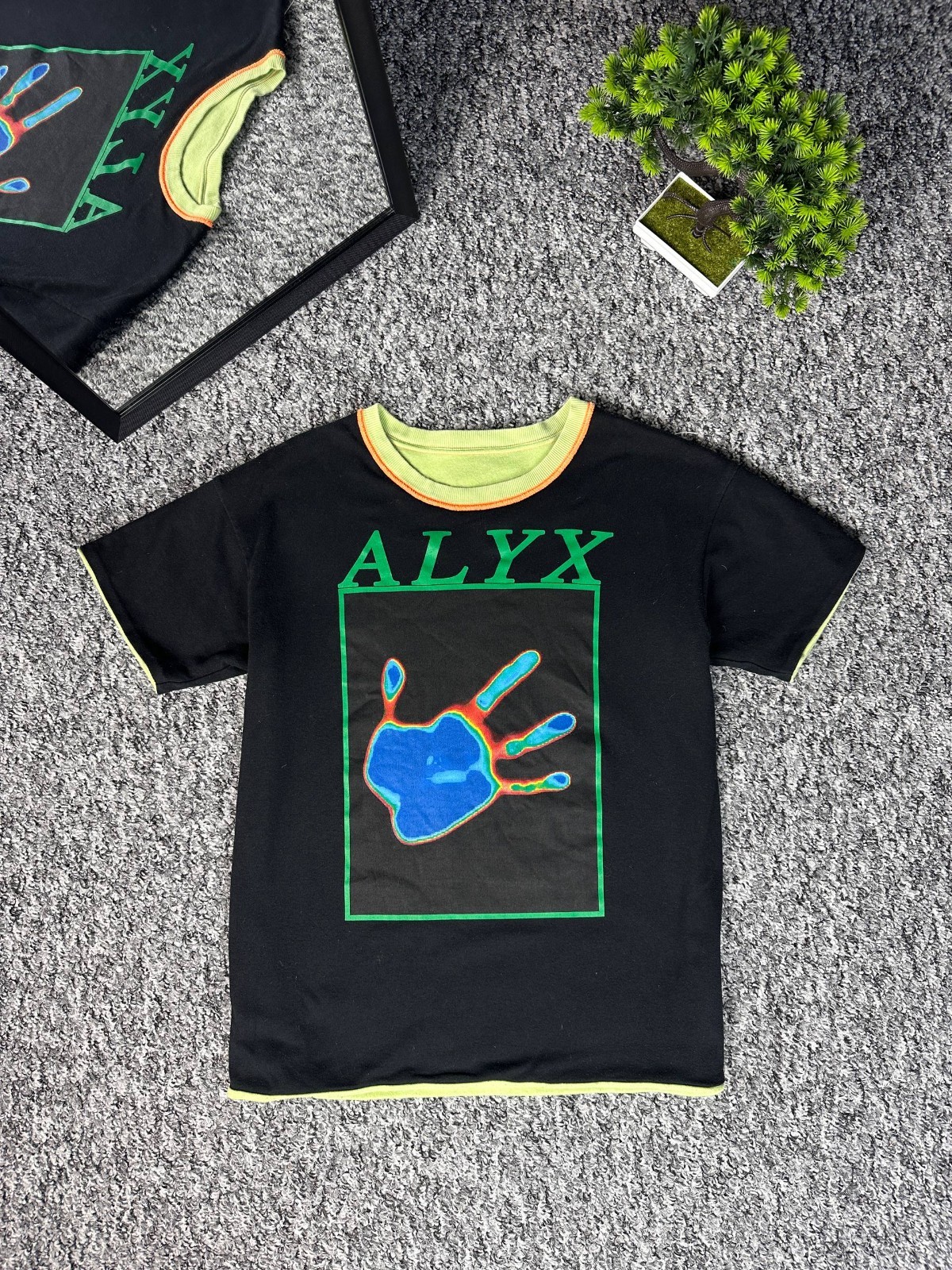 Alyx Visual Oversized T-Shirt Double-Sided Tee Black Size S /us duties paid gallery