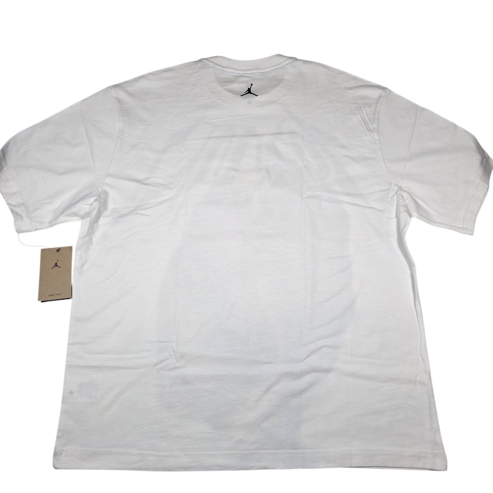 NWT Nike Air Jordan Sport Dri-Fit White Jordan Graphic T-Shirt, Men's Size XL gallery