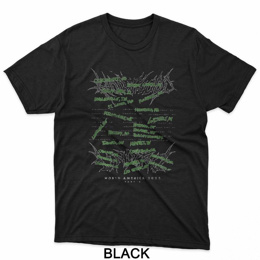 Hollywood Undead – Official Merchandise – Metal Tour T-Shirt