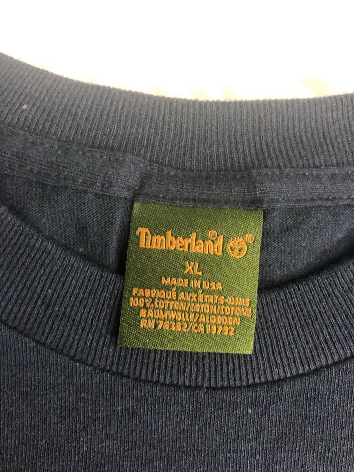 Mens Timberland Navy Blue Work Shop Shirt See Photos and Description gallery