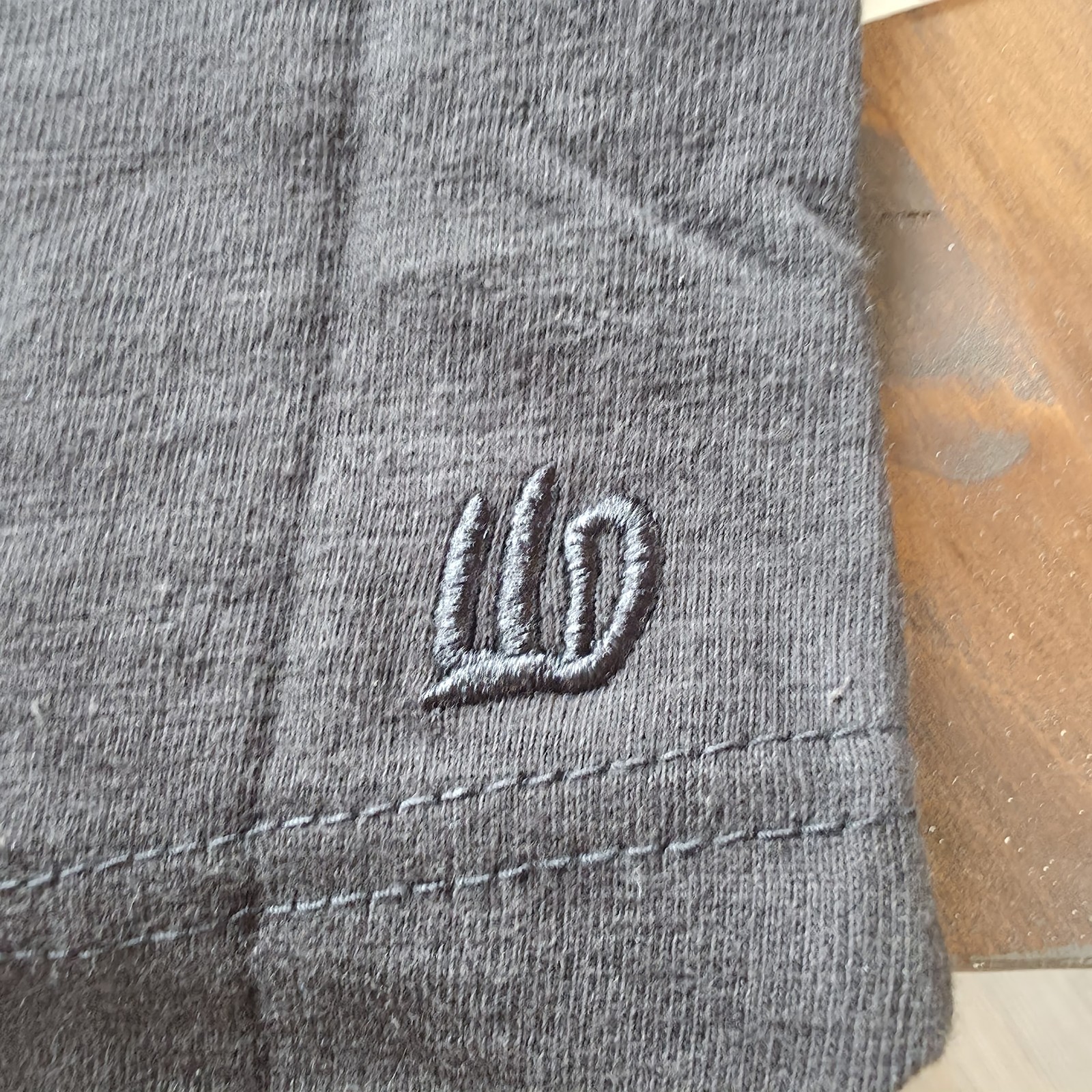Underdog Hemp Shirt Black 2XL Hemp Bamboo Cotton Embroidered Logo- Mens 2XL gallery