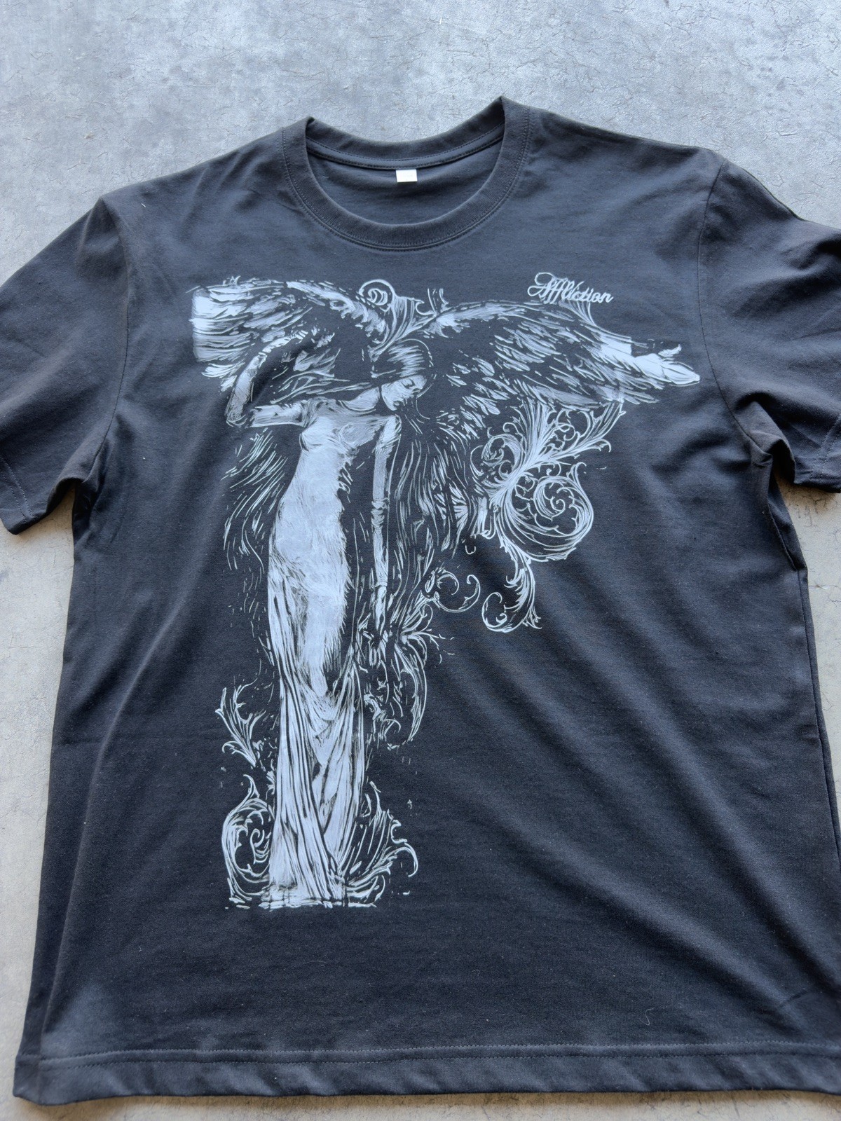 Classic Y2K Gothic Style T-shirt Print Oversized T Shirt High Street Shirts
