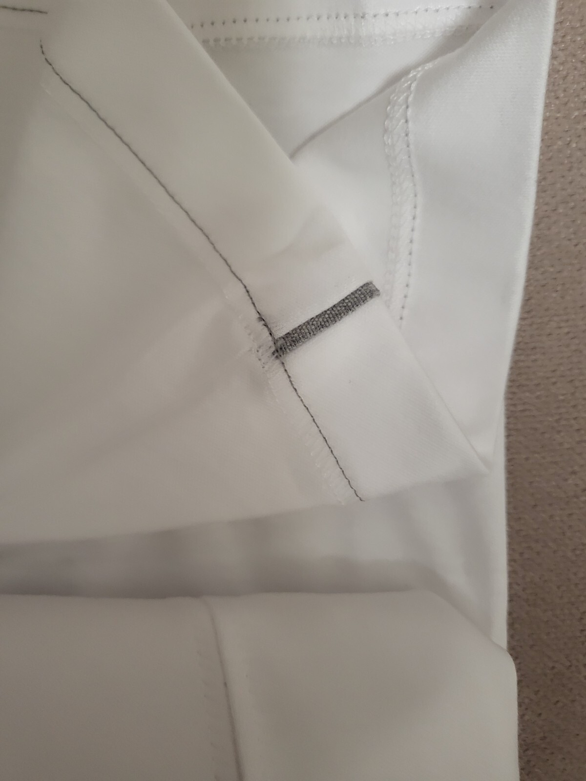 530$ Brunello Cucinelli Mens White Cotton Jersey T-Shirt with Logo Sz:US S/48EU gallery