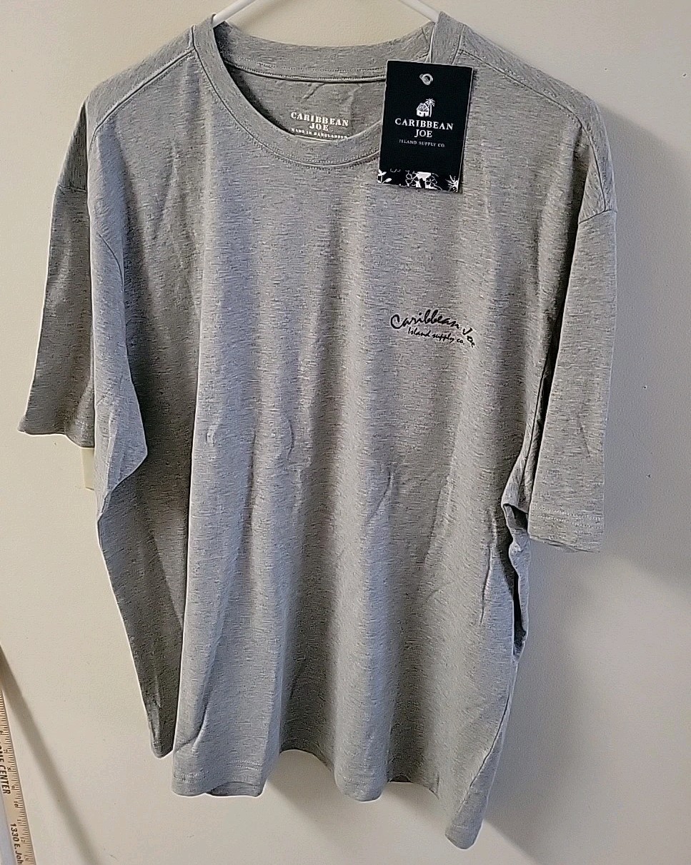 Caribbean Joe Island Supply T Shirt NWT Size Large Beach Logo