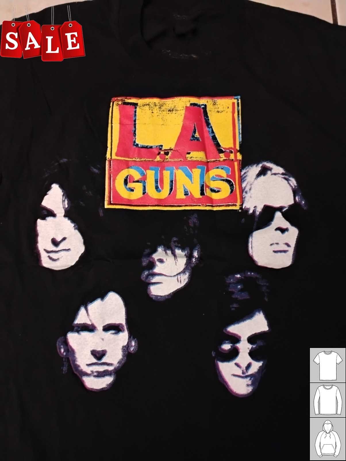 New LA Guns – 1991 Hollywood Vampire Gift For Fans Unisex S-5XL Shirt RM50