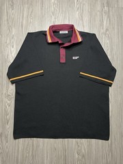 Onitsuka Tiger Oversized Polo shirt athletic Size XL Rare