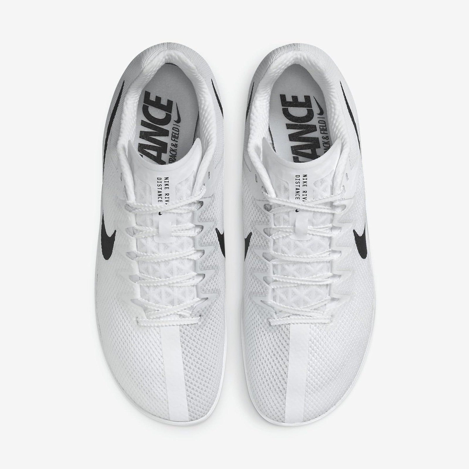Nike Zoom Rival Track & Field Distance Spikes (FZ9653-100, White/Metallic Silver gallery