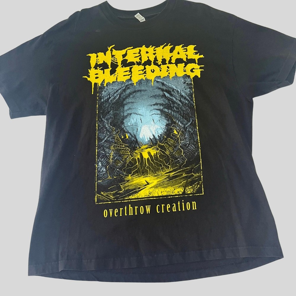Internal Bleeding Band overthrow creation Shirt Unisex Concert S to 5XL LO164