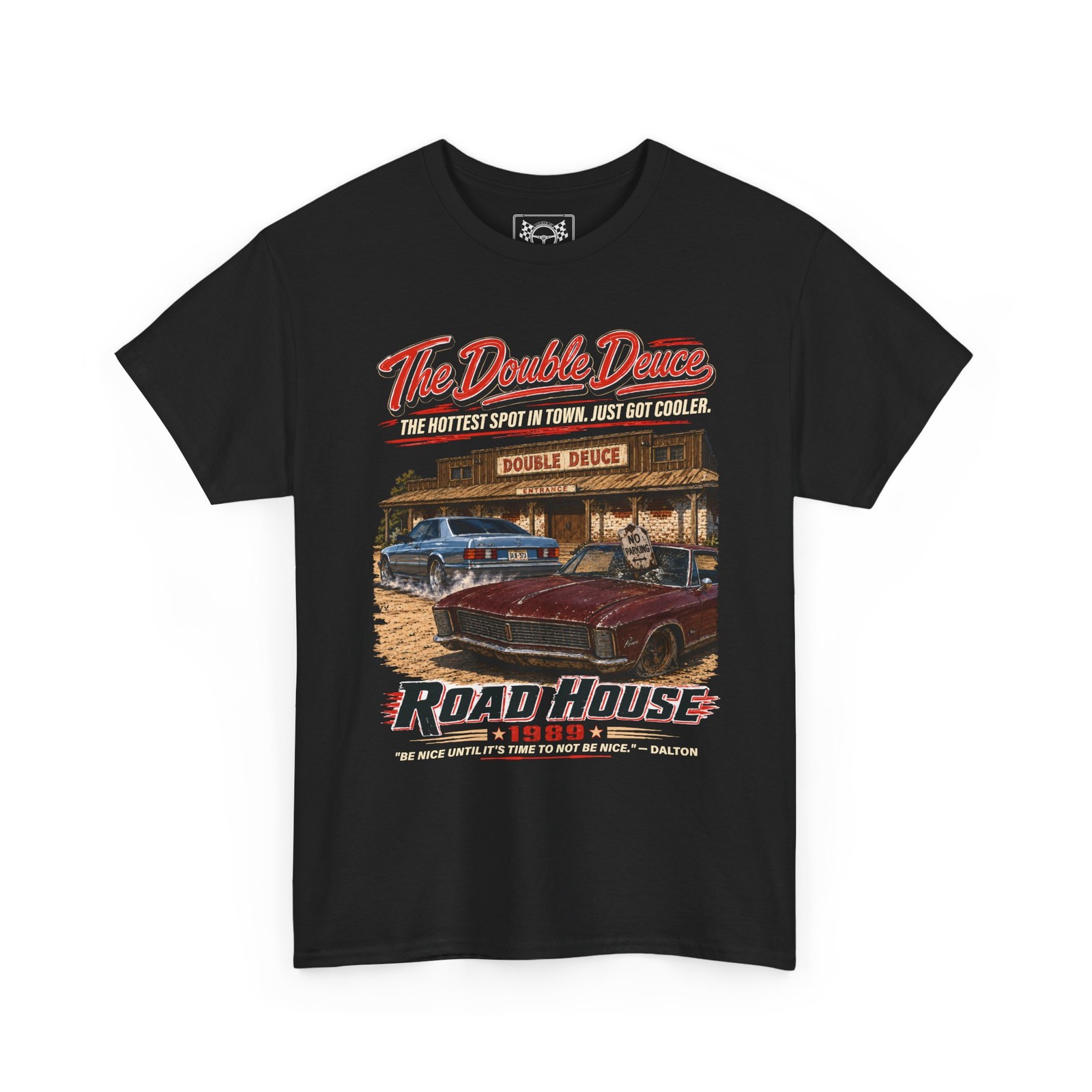 Road House Movie Retro T-Shirt | Patrick Swayze Dalton Double Deuce Bar Tee Gift gallery