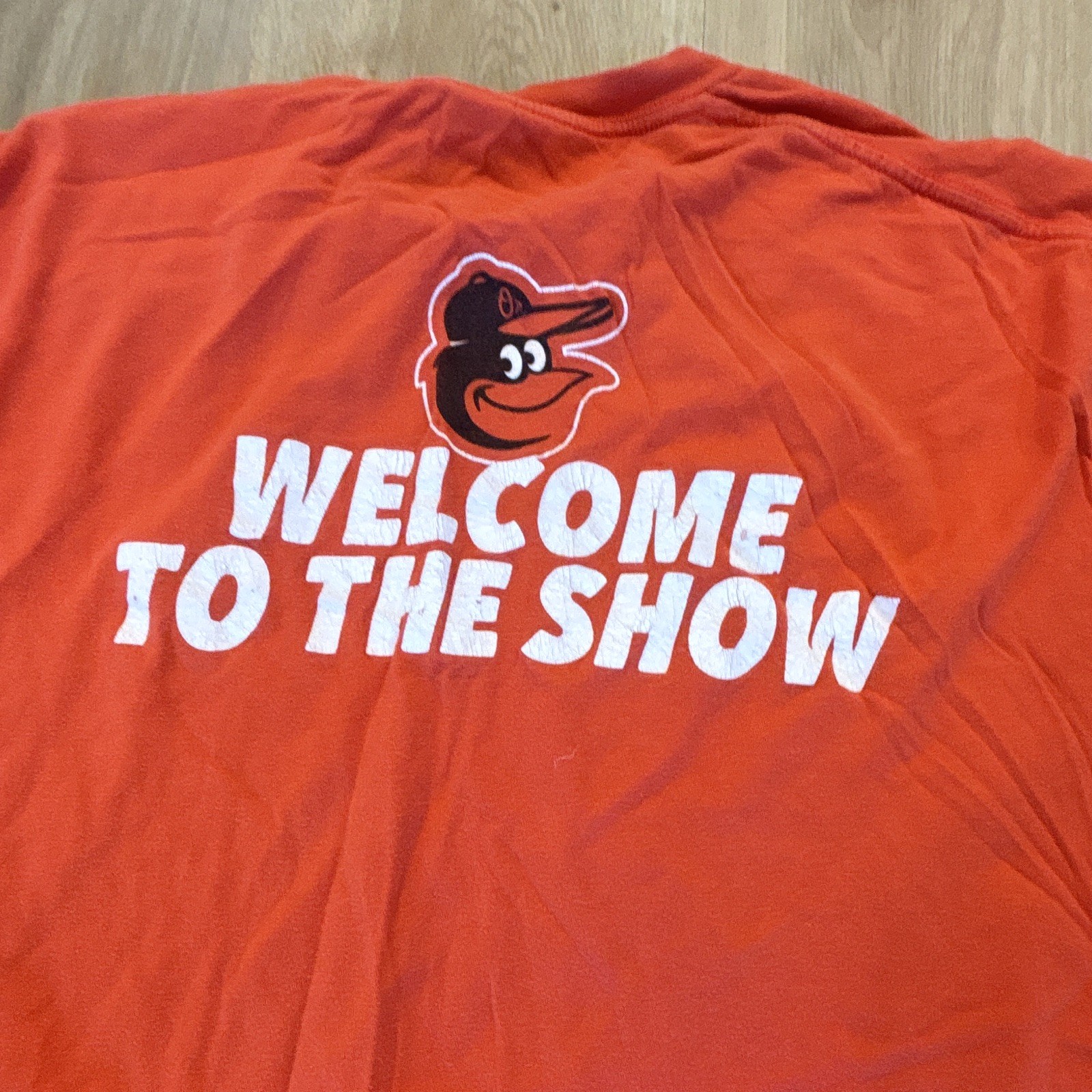 Next Level 3600 Adley Rutschman Orioles Double-Sided Graphic Tee Orange XL gallery
