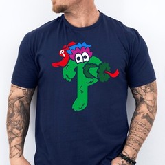 Philly PHANATIC Baseball themed Soft Ring Spun Cotton Unisex T-Shirt