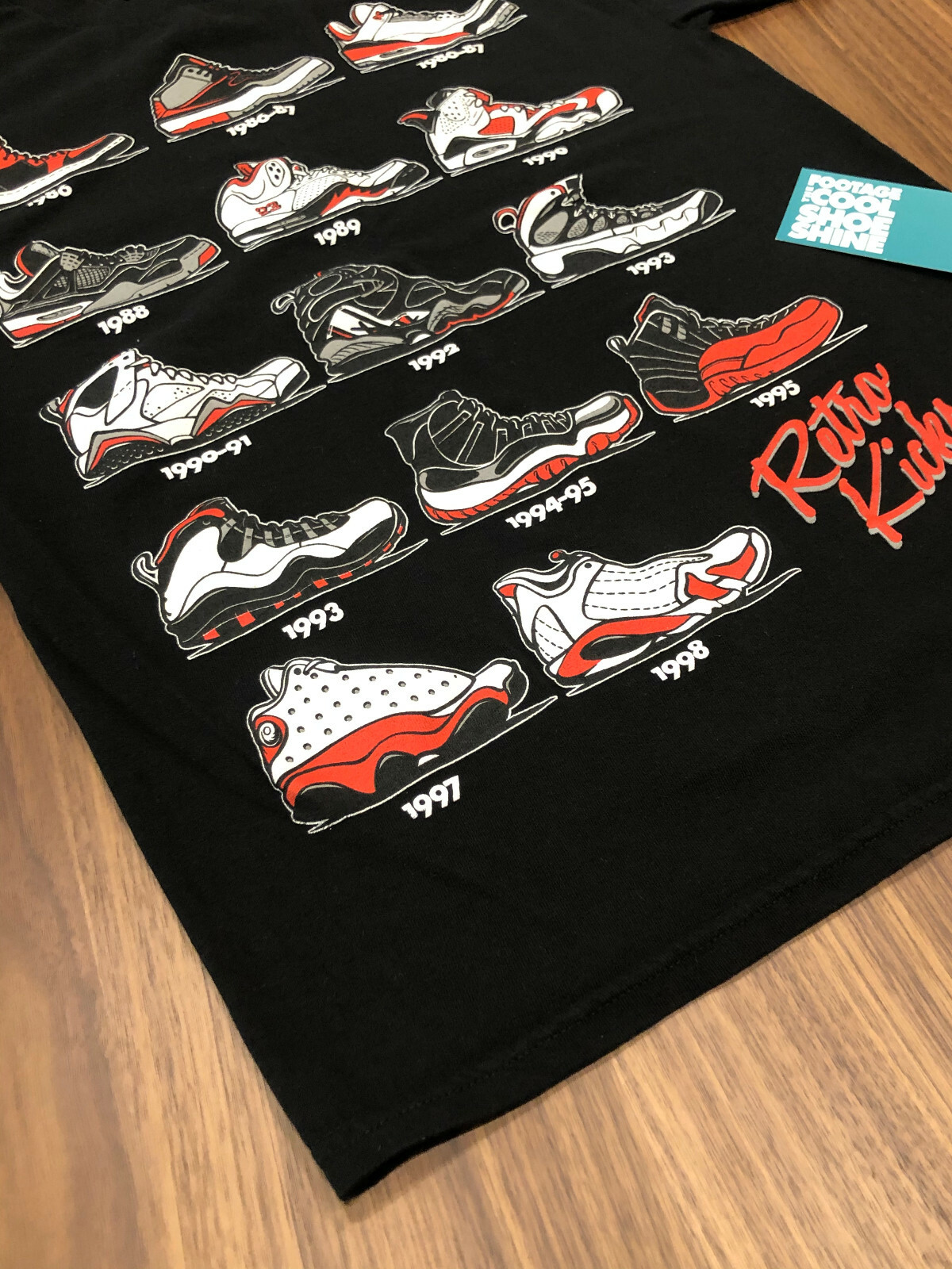 AUTHENTIC CLASSICS AIR JORDAN RETRO KICKS SHIRT 1 2 3 4 5 6 7 8 9 10 11 12 13 14 gallery