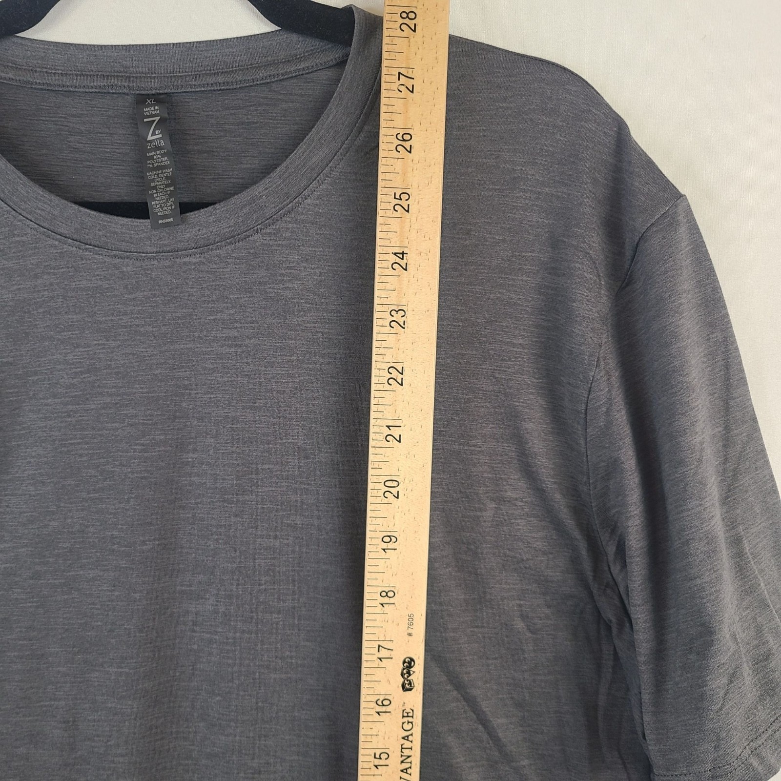 NEW Z By Zella Men's Grey Forged Short Sleeve T-Shirt Sz XL Nordstrom gallery