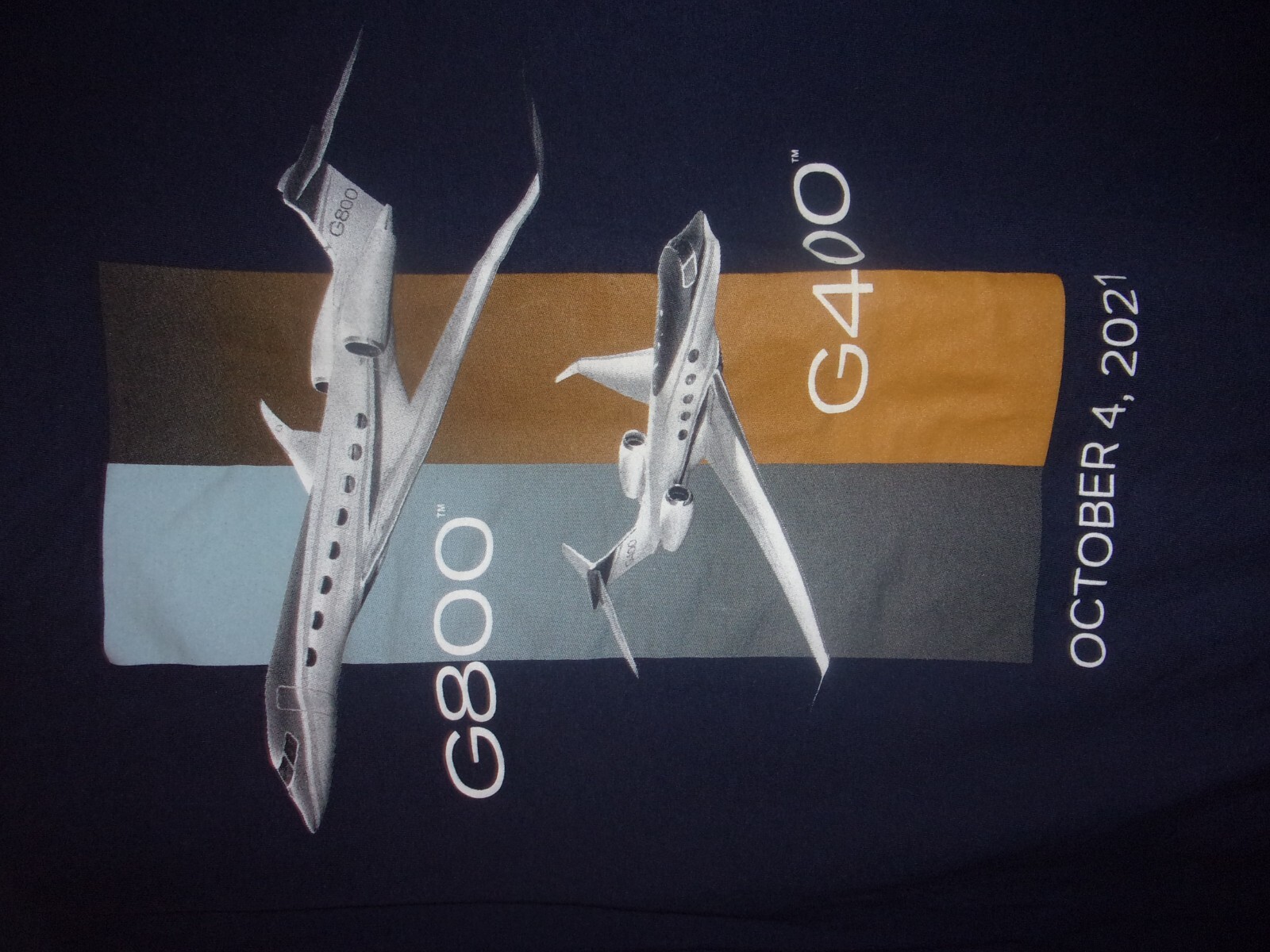 PRIVATE JETS G800 G400 black M t shirt gallery