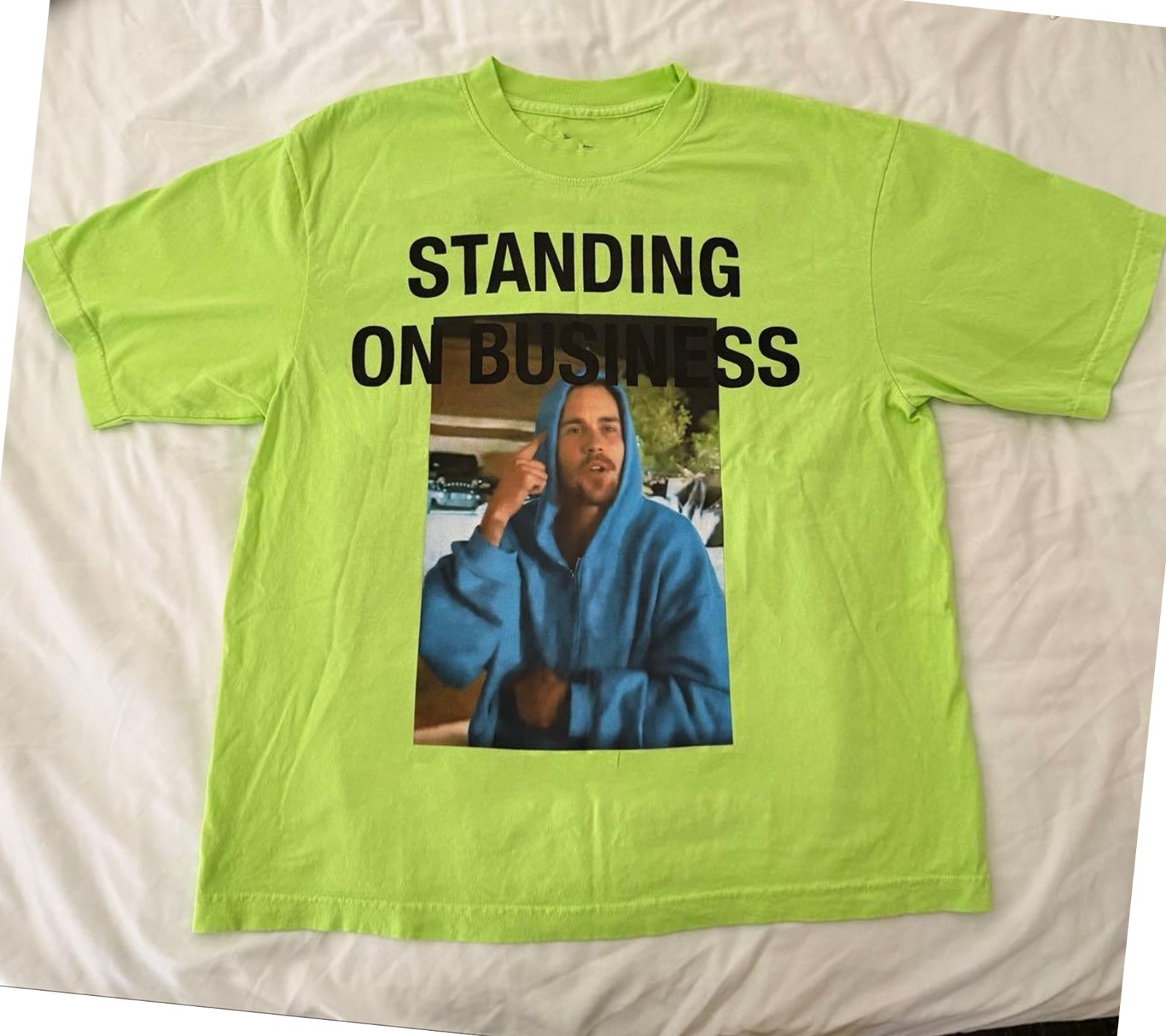 NEW – Justin Bieber Standing On Business Meme 2026 Merch reprint T-Shirt
