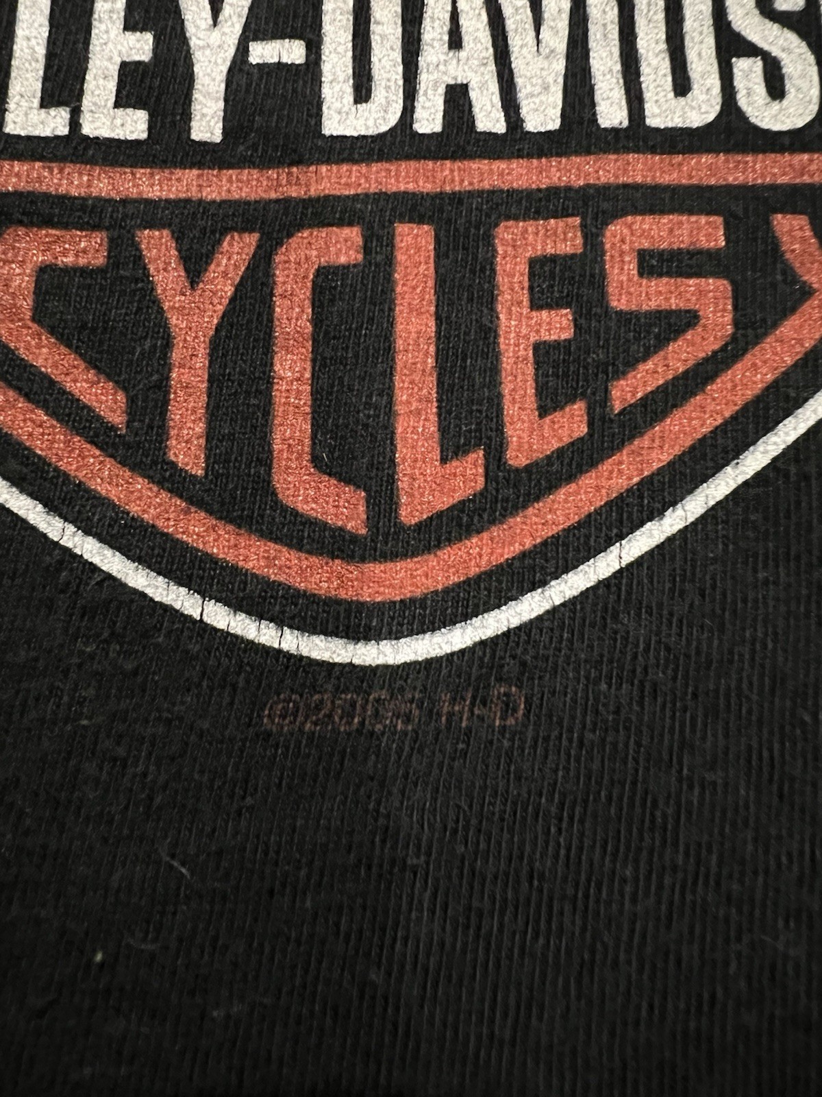 🔥VINTAGE HARLEY DAVIDSON MOTORCYCLES T-SHIRT SMALL PUMPING IRON USA MADE gallery