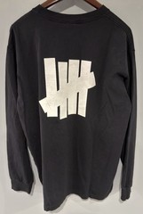 Undefeated Double Sided Long Sleeve Logo Shirt Large Made In USA