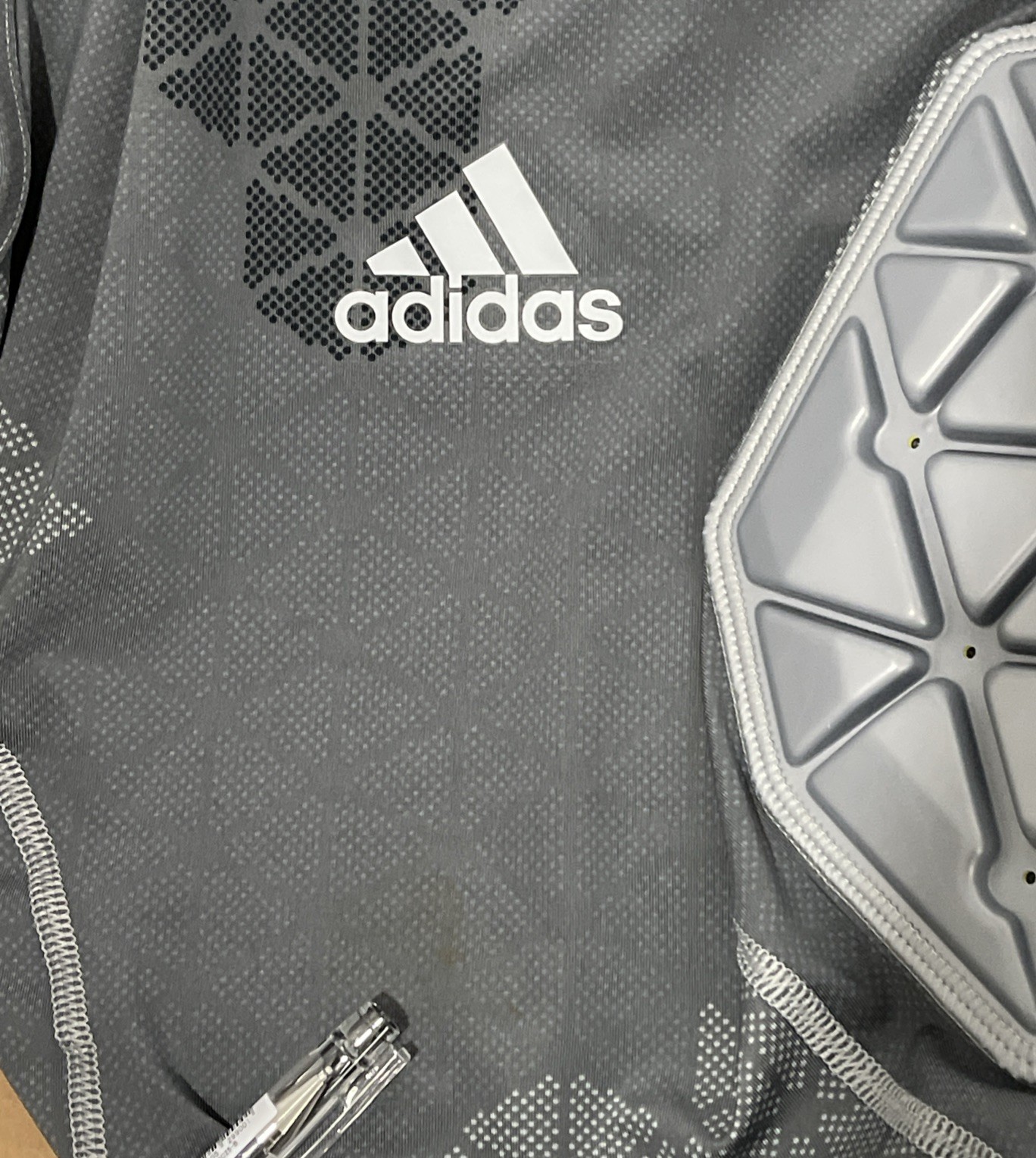 Adidas Climacool Techfit 3 Pad Compression Tank Gray Mens Size S gallery
