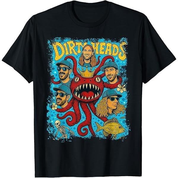 Dirty Heads in Retro Funny Style T-shirt S to 5XL NZ803