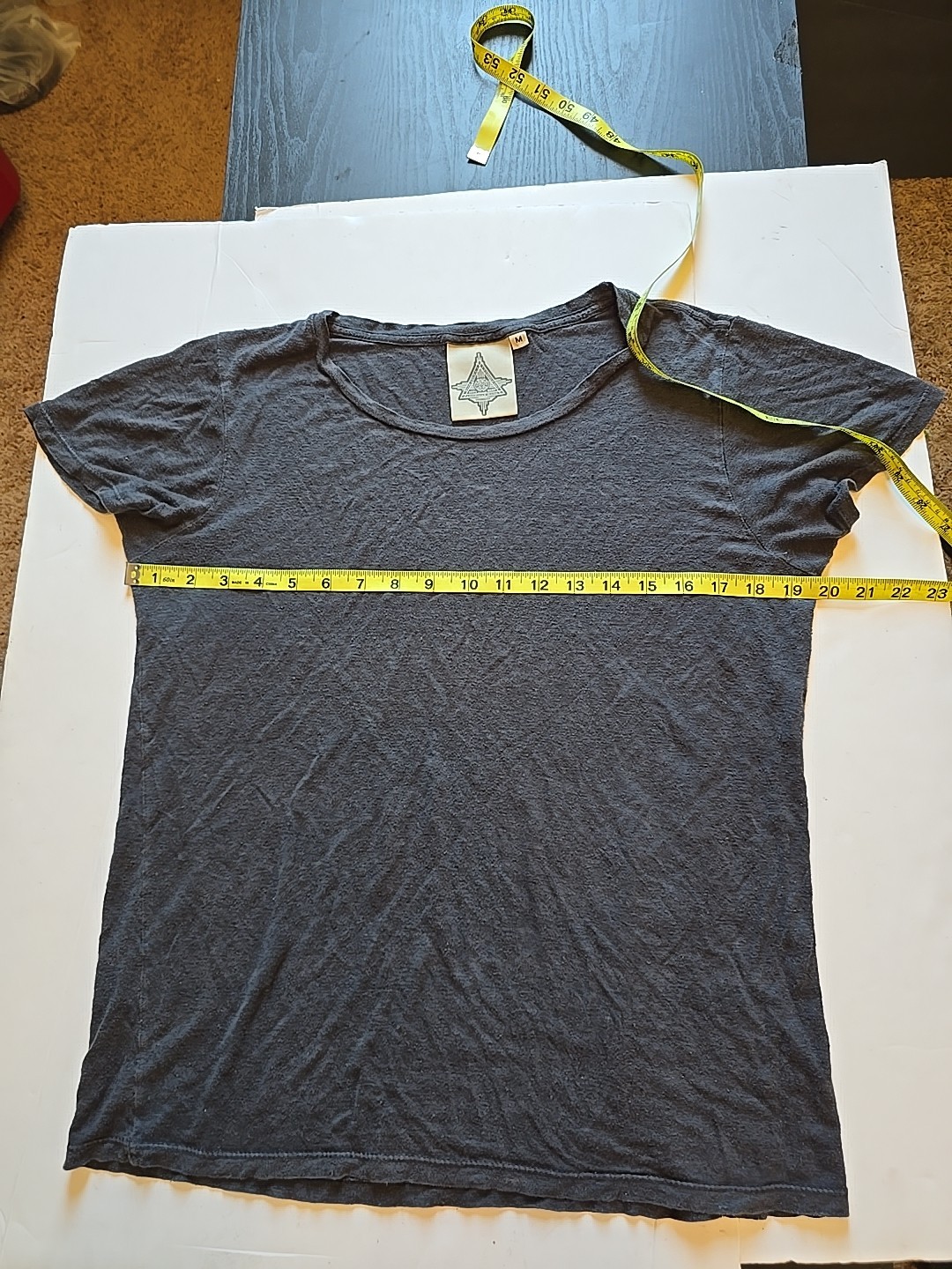 Jungmaven Adult Unisex Grey Tee Size M See Measurement gallery
