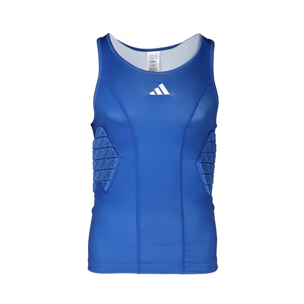 adidas Padded Basketball Aeroready Tank Top Mens Blue Athletic Casual IQ0882 gallery