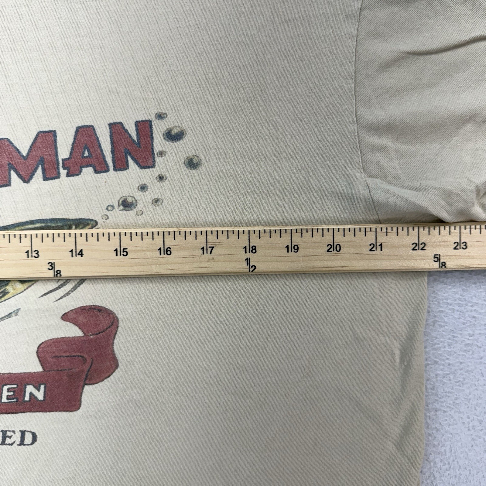 90s Ralph Lauren Polo Sportsman Trout Fishing VTG T-Shirt Medium Made In USA gallery