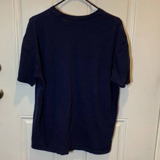 Gildan SoftStyle Deep Navy Blue Short Sleeve Men's V Neck T Shirt Size XL gallery