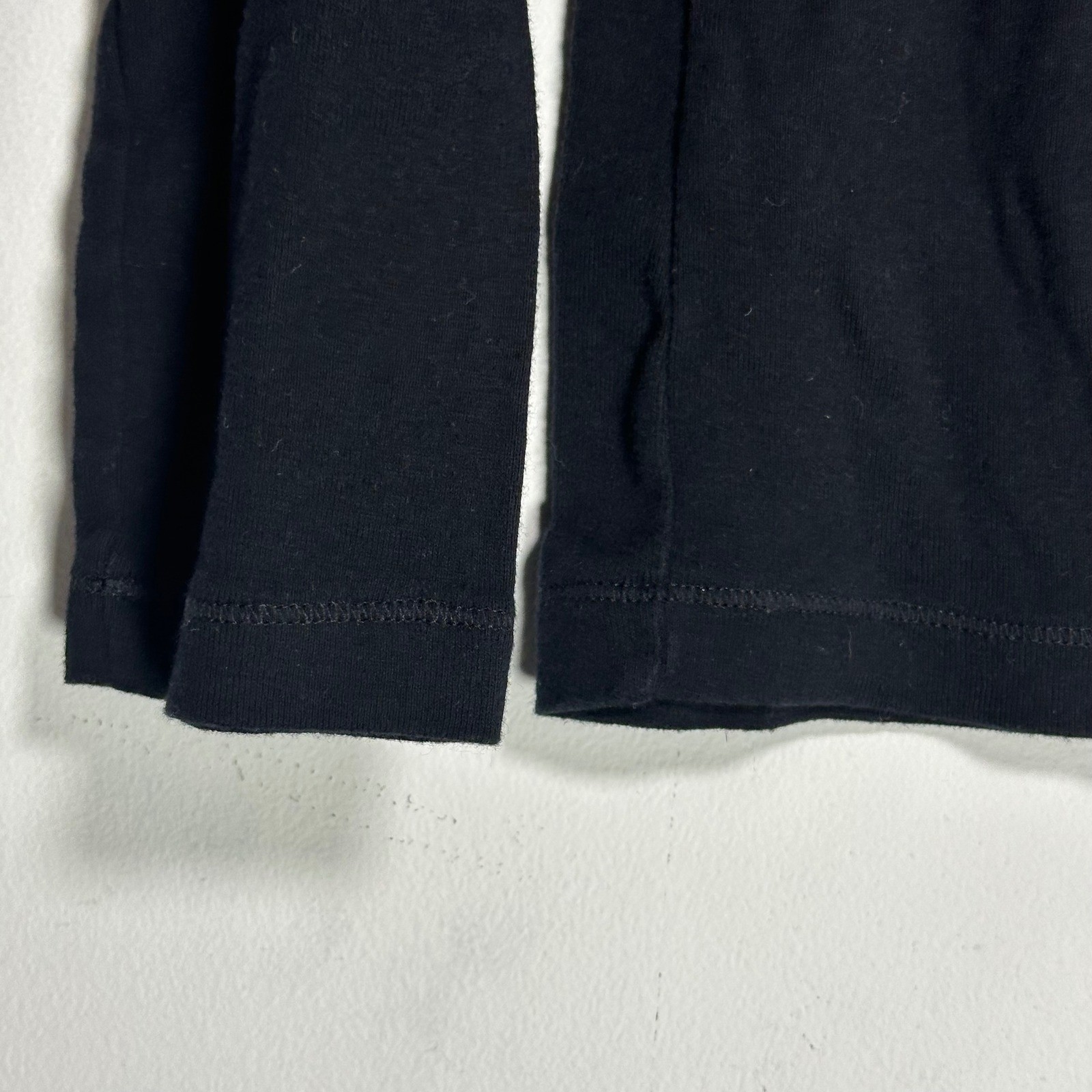 Sonoma Life Style Mens Large Black Long Sleeve Everyday Tee 100% Cotton Crewneck gallery