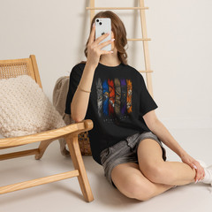 Spirit Line Animal Stripe Wildlife Graphic T-Shirt