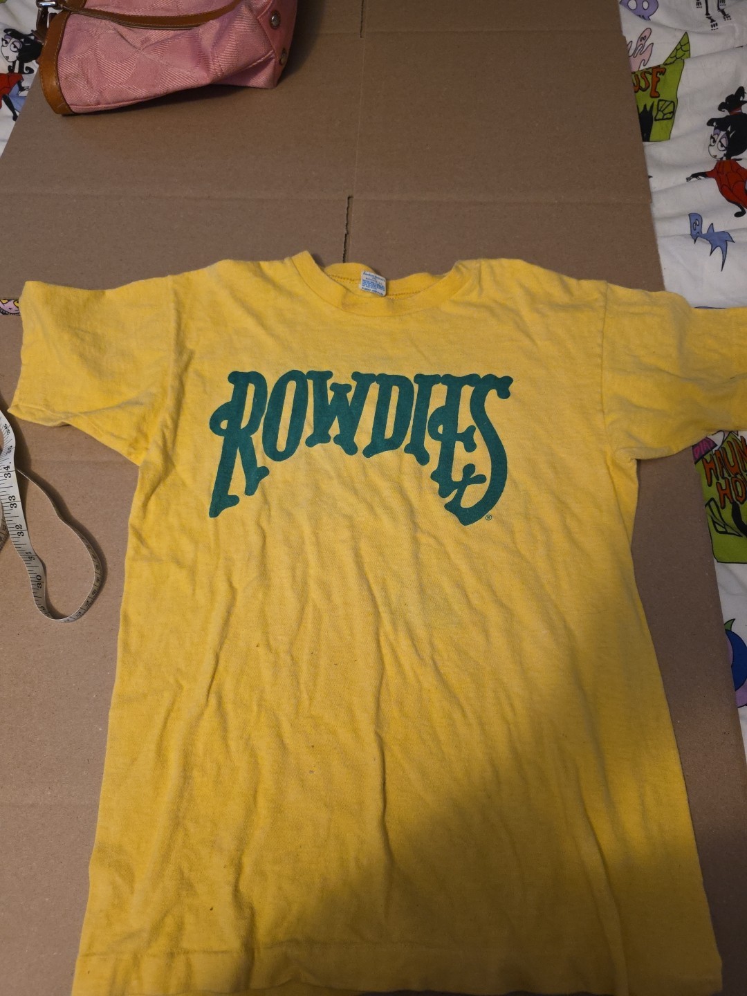 Vtg Rowdies Soccer Is A Kick In The Grass Men's M, See Pics!! gallery