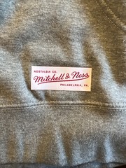 2025 Topps Allen & Ginter Mitchell & Ness HOODIE Size Medium Redemption