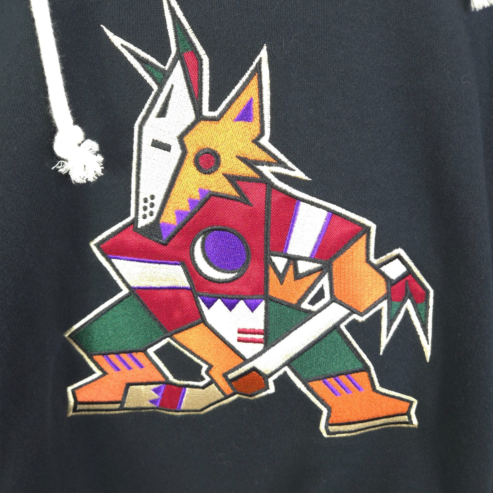 47 Brand NHL Arizona Coyotes Lace Up Hoodie Size 3XL NWT - Hockey Fan Gear gallery