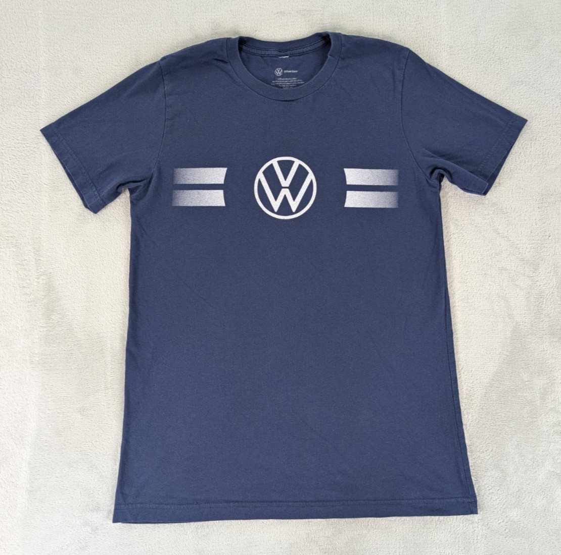 Volkswagen Drivegear T Shirt Graphic Tee Blue Short Sleeve Men Medium gallery
