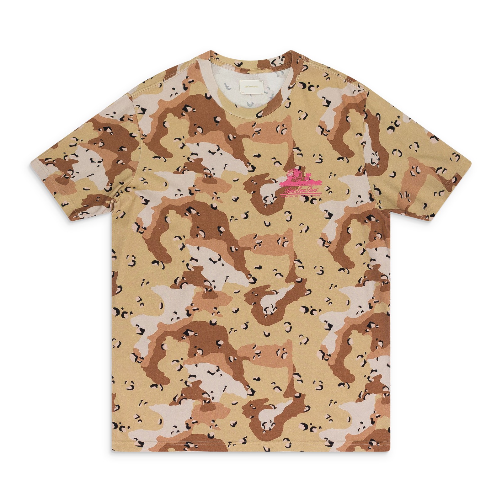 NWT AIME LEON DORE MULTICOLOR CAMO UNISPHERE T-SHIRT SIZE S $100