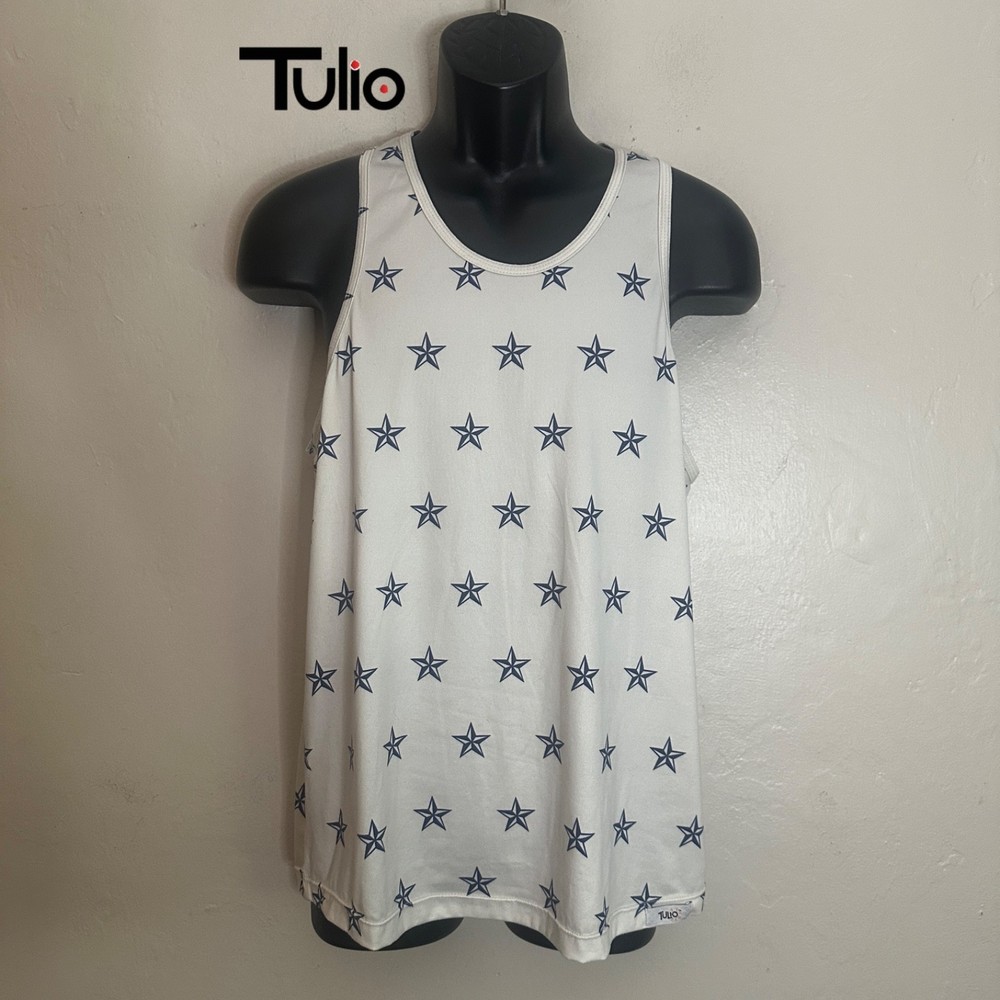 Tulio Tank Top Medium Gently worn 94% polyamide/6% elastane 21″ armpit to armpit