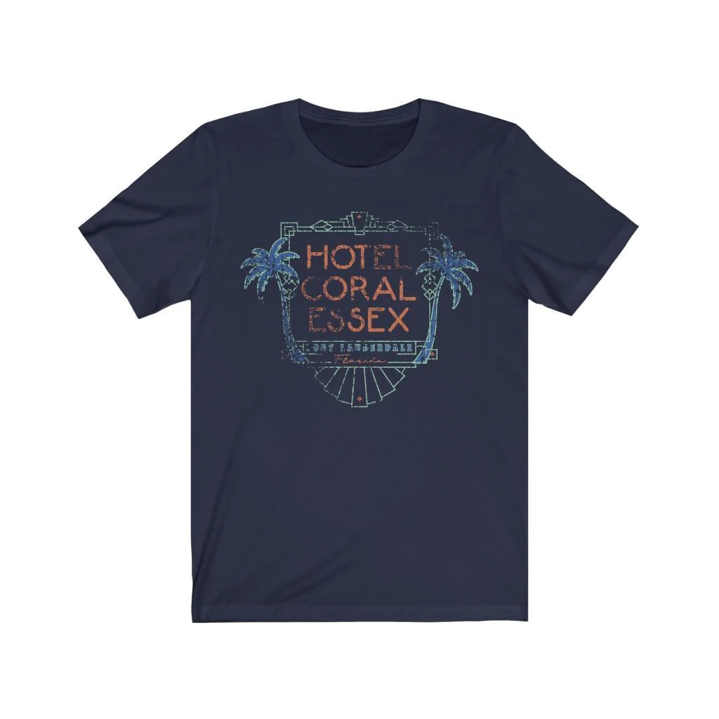 Hotel Coral Essex 1987 Vintage Men's T-Shirt gallery