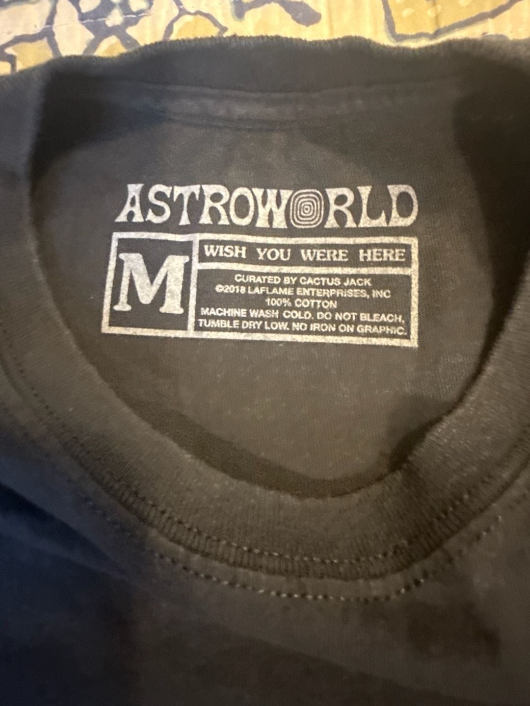 Travis Scott Astroworld Look Mom I Can Fly 2018 Houston Festival Tee gallery