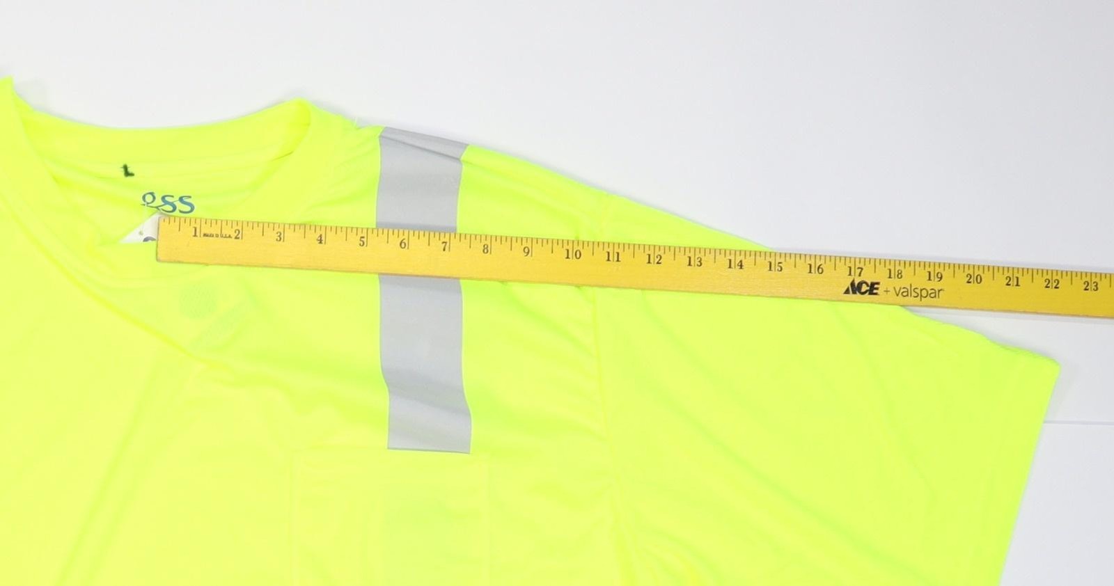 GSS Safety Shirt Mens 2XLT Tall Yellow Black Hi Vis Reflective ANSI Class 2 gallery