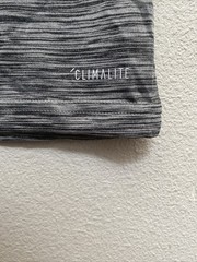 NEW Adidas Climalite Large Men’s Gray T-Shirt Short Sleeve Crew Neck 3S Tee NWT