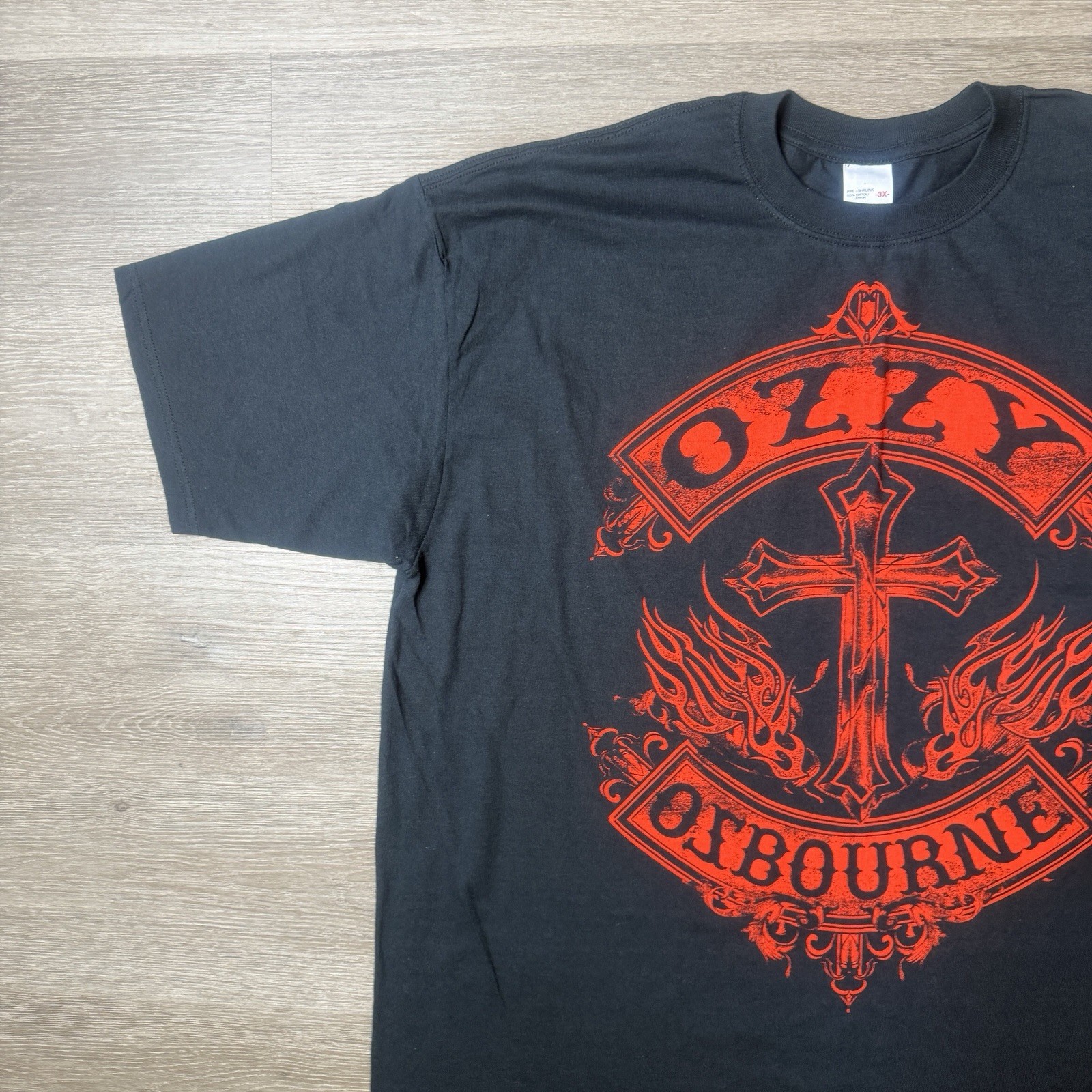 Vintage Ozzy Osbourne Rock & Roll Rebel Black Men’s Retro T-Shirt Size 3XL gallery