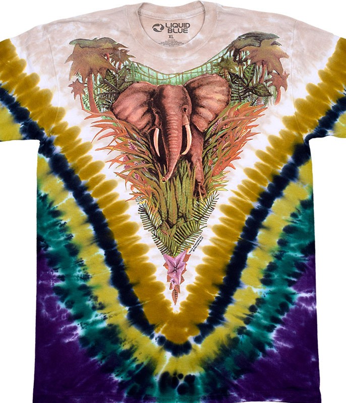 Endangered Tie-Dye T-Shirt Liquid Blue gallery
