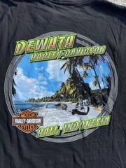 VTG 2000 Harley Davison Dewata BALI Indonesia Motorcycle Club T Shirt szXXL RARE