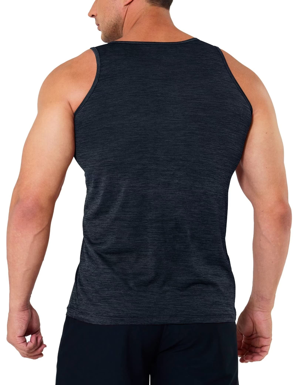 Men's Tank Tops Sleeveless Muscle Sports Athletic Gym Workout Quick Dry A-Shirt gallery