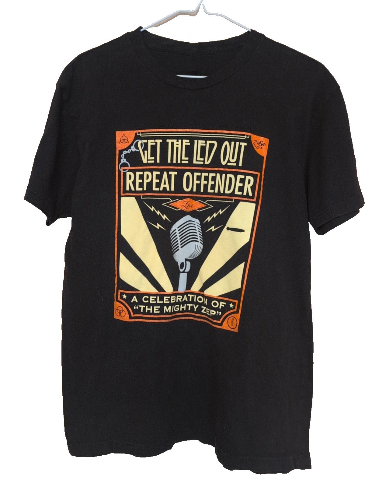 Get The Led Out Repeat Offender Shirt Classic Black Unisex S-5XL E2285