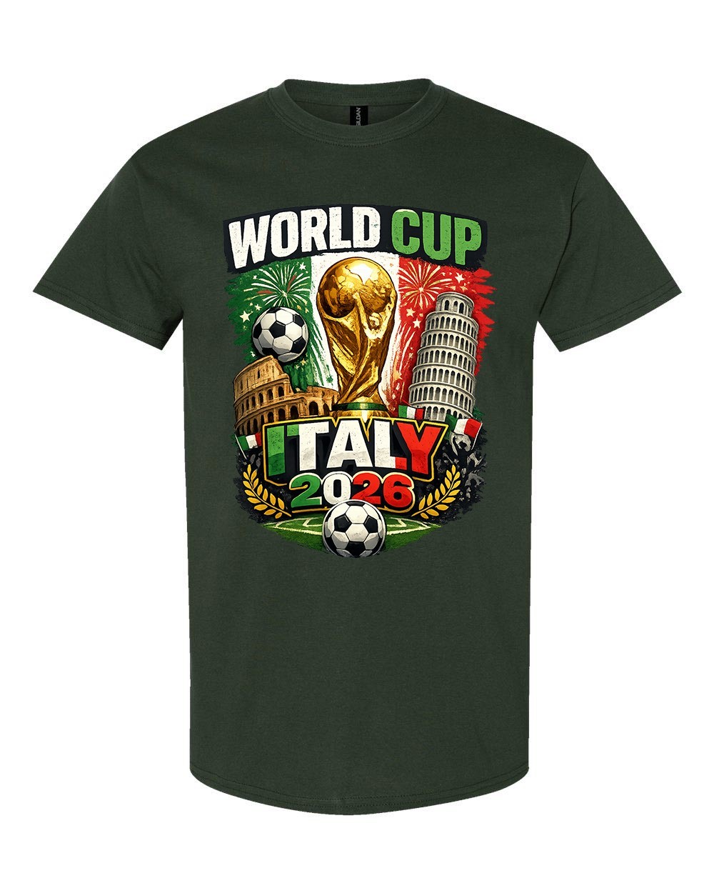 Italy Soccer 2026 World Cup Style Unisex T-Shirt German Fan Shirt Football gallery