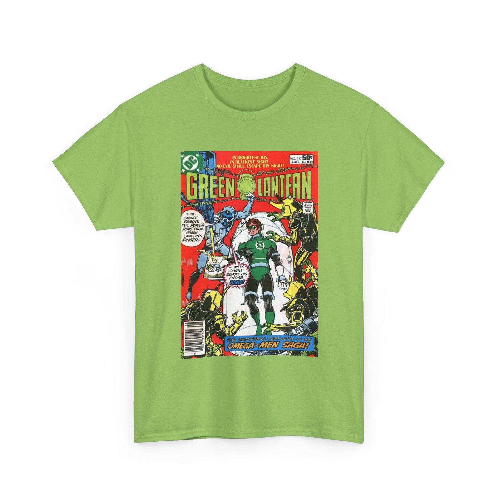 Green Lantern #143 T-Shirt DC Comics George Perez Art Vintage-Style Tee gallery